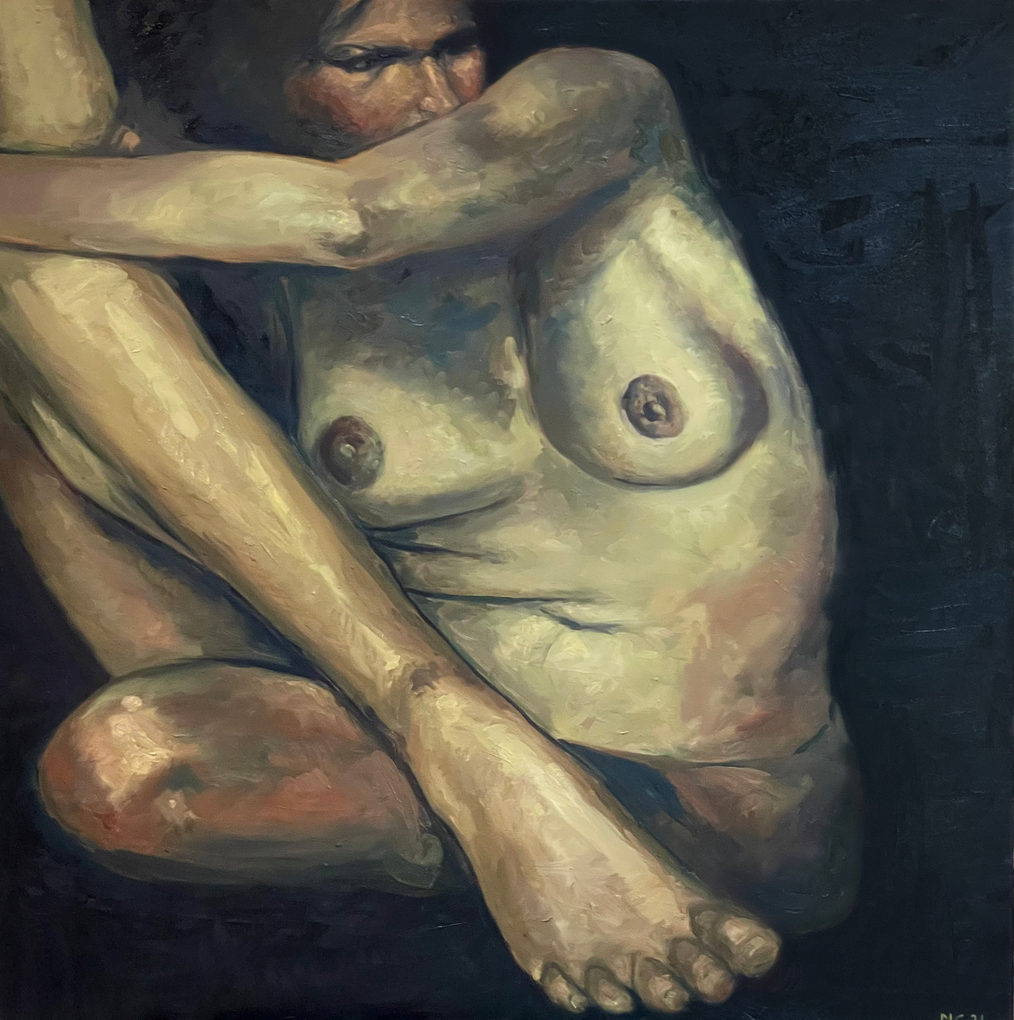 Sitting Nude (the Foot)